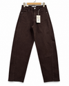 Norfy | Baggy ballon jeans Lola Donkerbruin