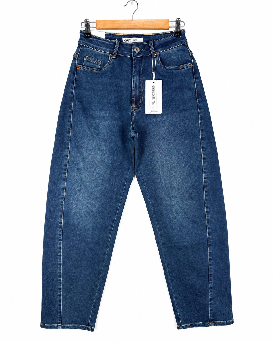 Norfy | Baggy ballon jeans Gigi Donkerblauw