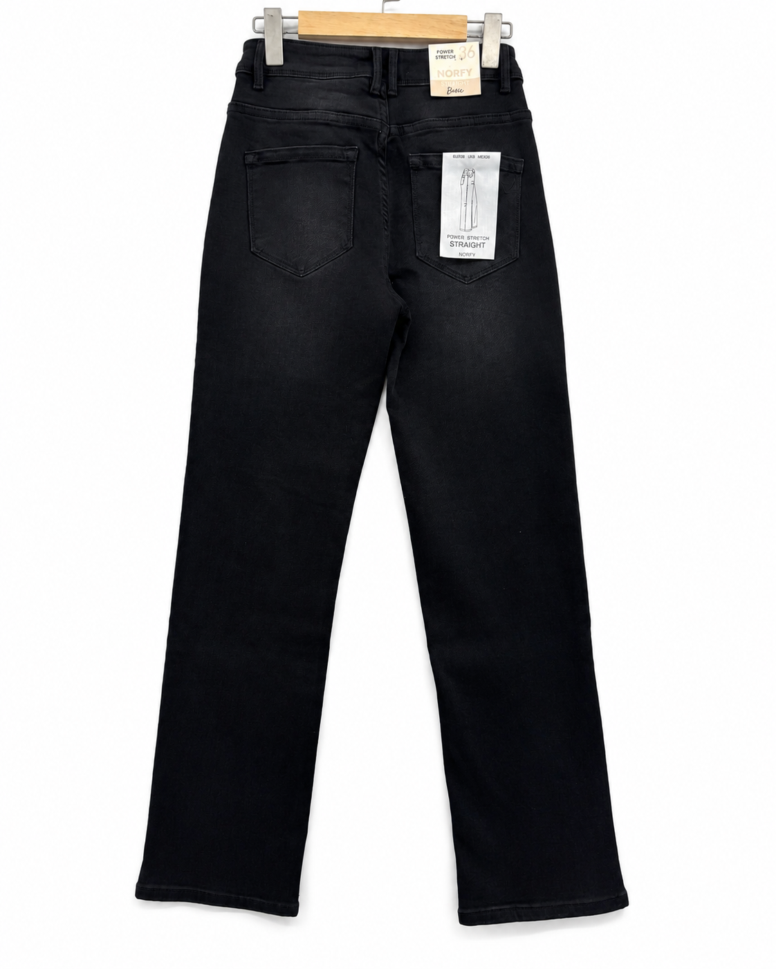 Norfy | Straight jeans power stretch James Zwart