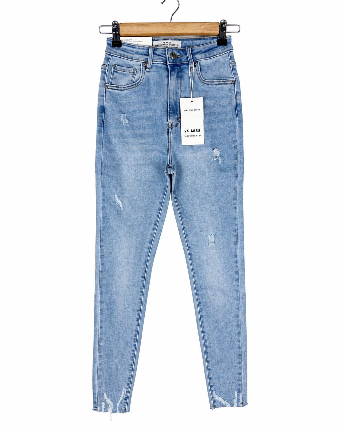 VS Miss | Skinny jeans, Super high waist Mel Blauw