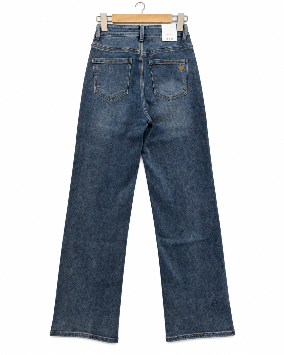 VS Miss | Wide leg jeans Renske Donkerblauw