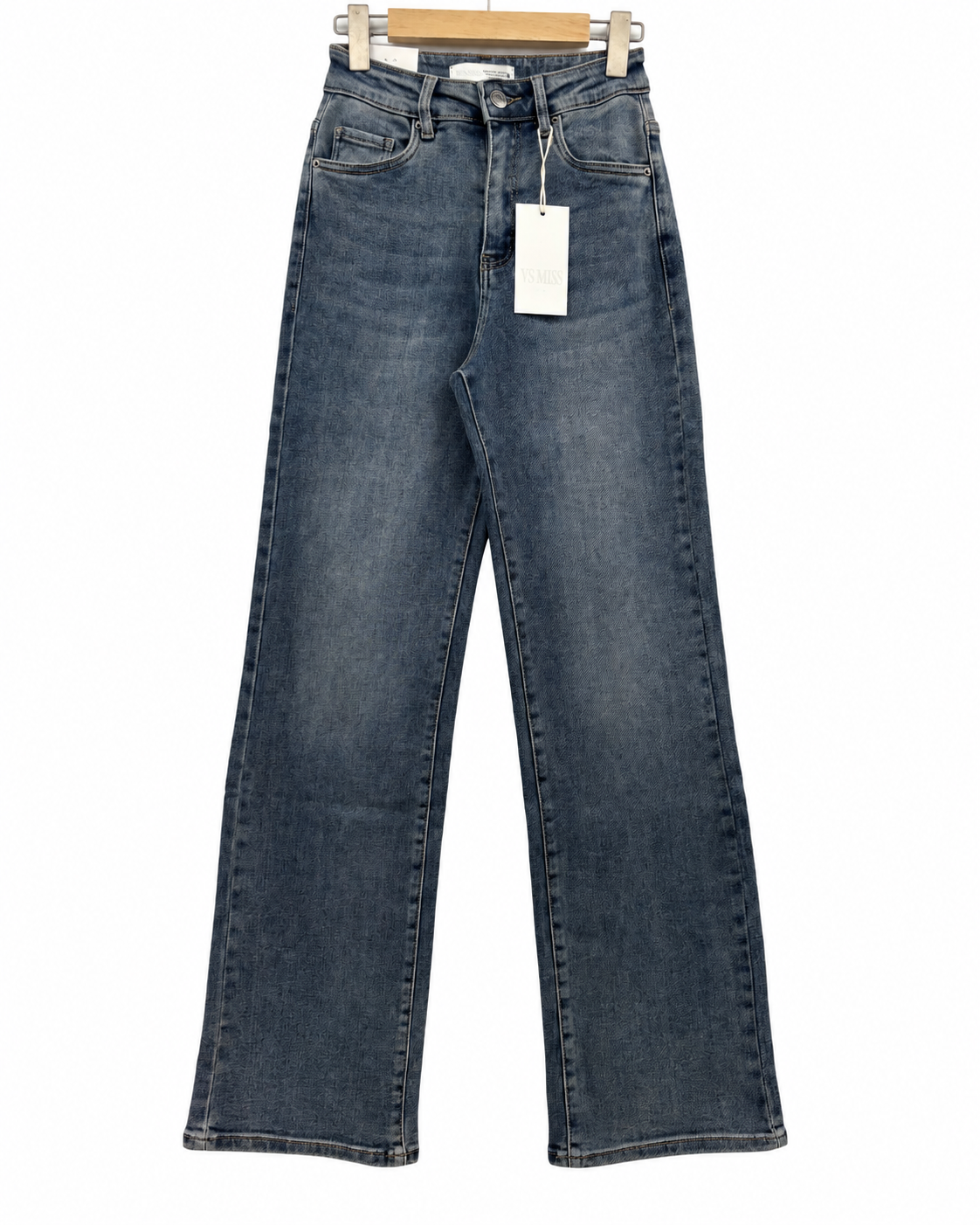 VS Miss | Wide leg jeans Renske Donkerblauw