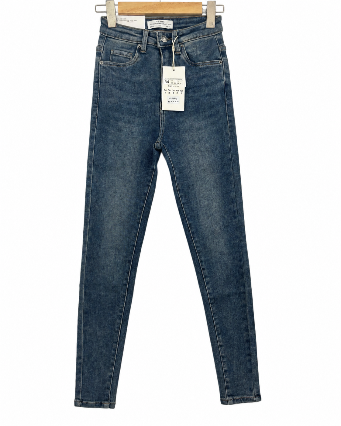 VS Miss | Skinny jeans super high waist Kelly Donkerblauw