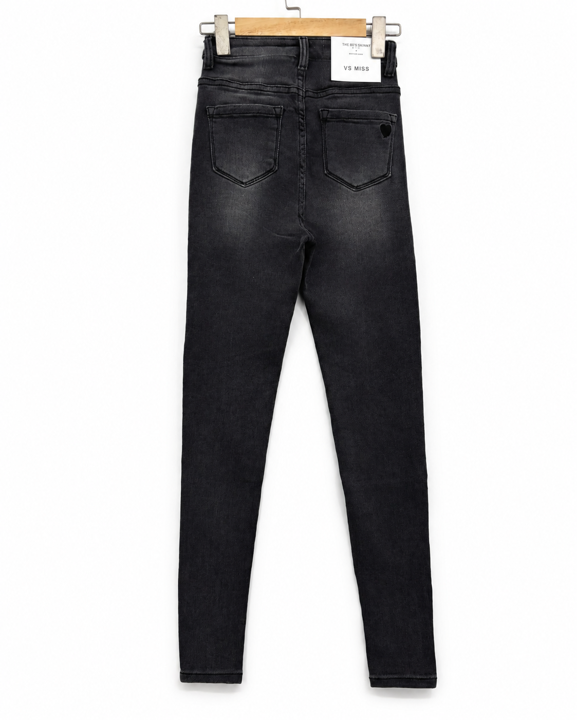 VS Miss | Skinny jeans super high waist Pien Donkergrijs