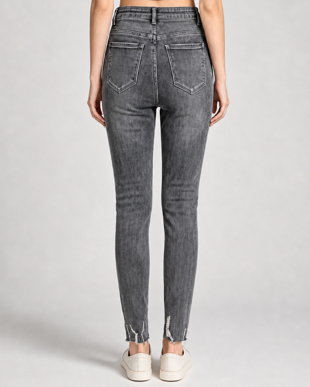 VS Miss | Skinny jeans, Super high waist Evi Grijs