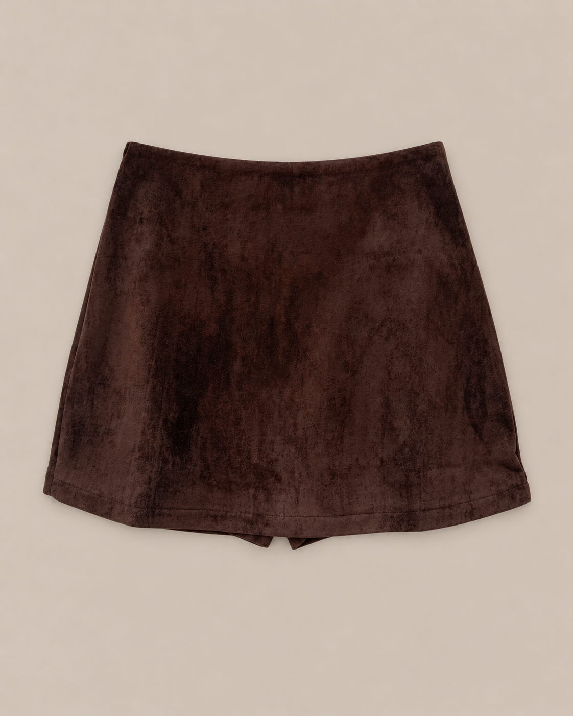Suede-look skort Sue Bruin