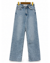 Queen Hearts | Wide leg jeans Nina-1 Blauw