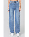 Hello Miss | Wide leg jeans Jamie-15 Blauw