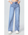 Hello Miss | Wide leg jeans Macey-5 Lichtblauw