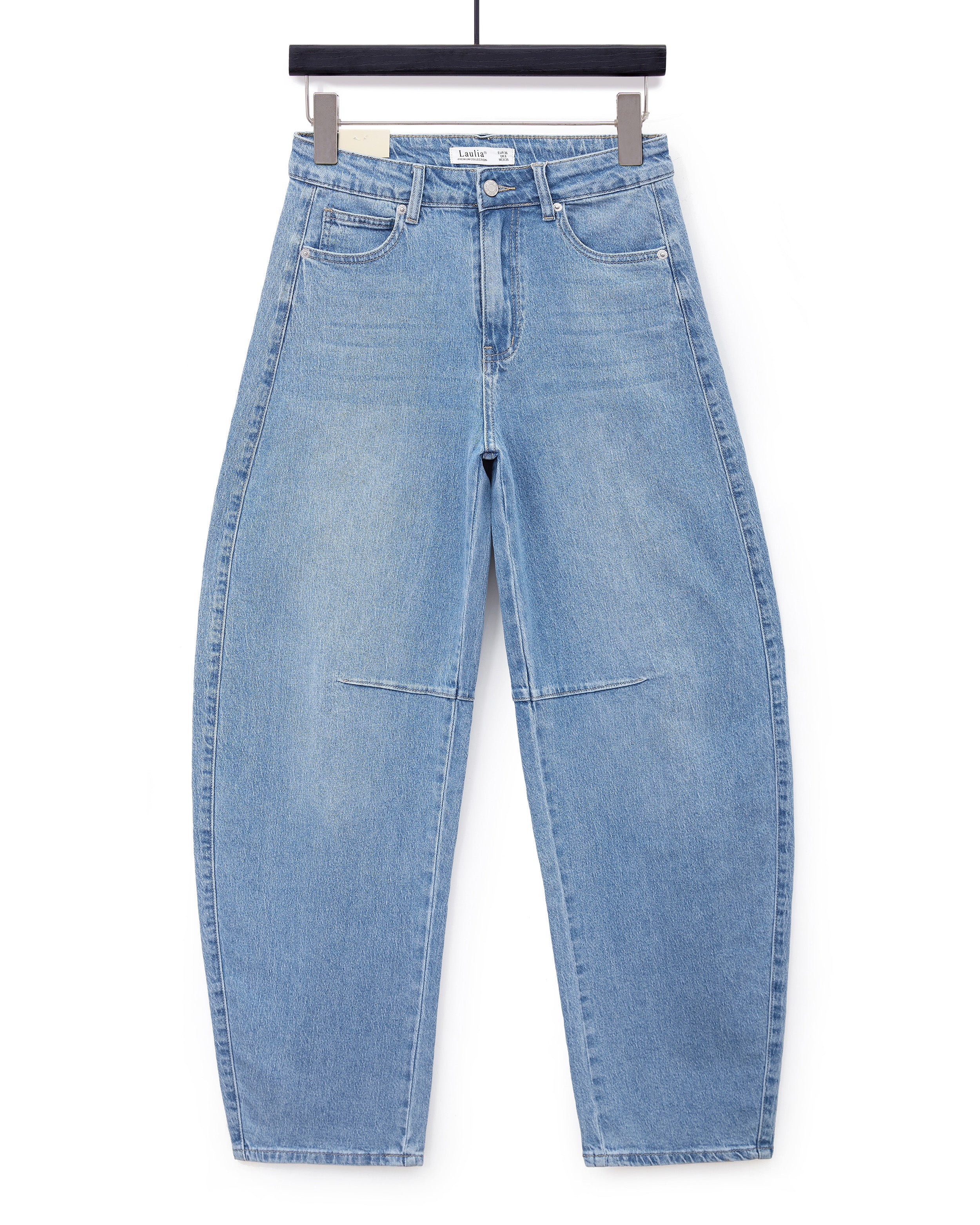Laulia | Barrel jeans Jade-1 Lichtblauw