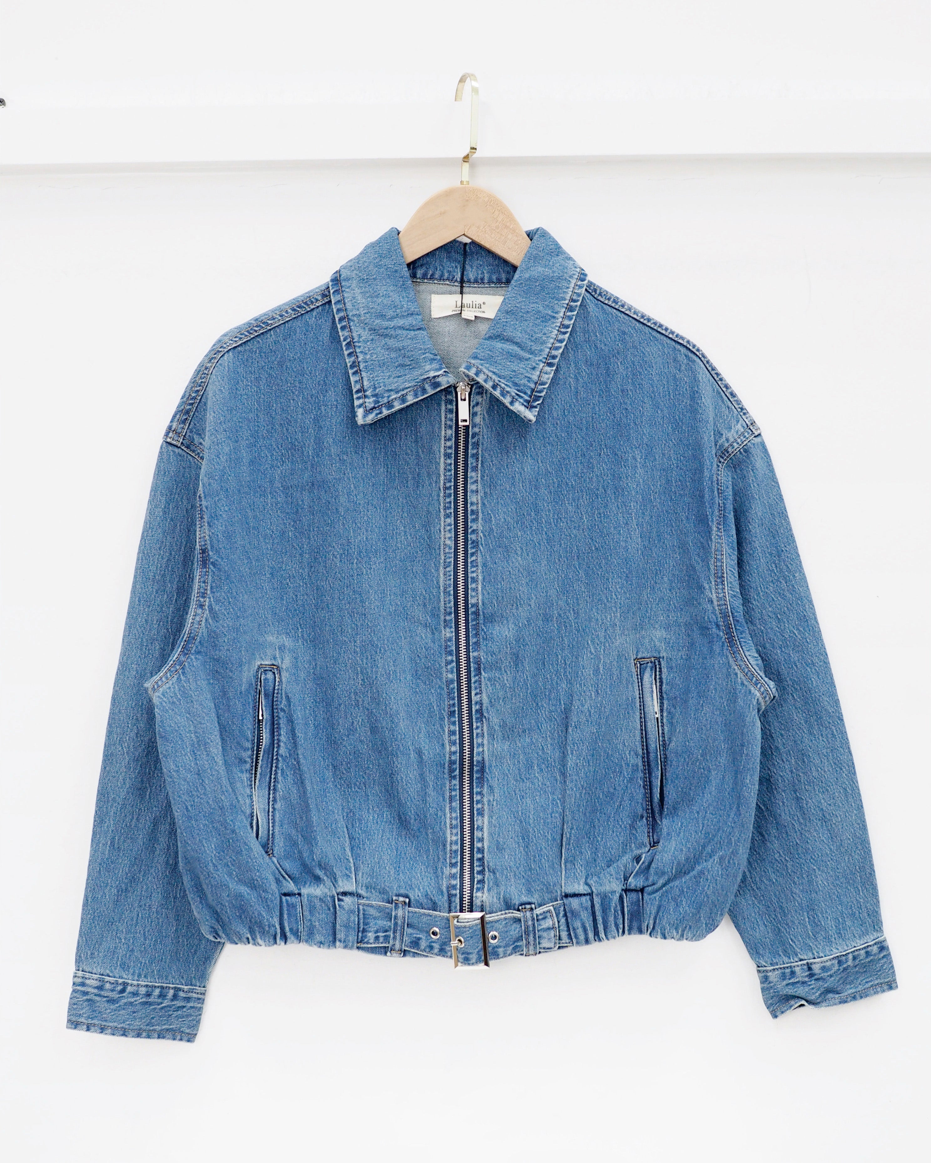 Spijkerjacket Tess Blauw