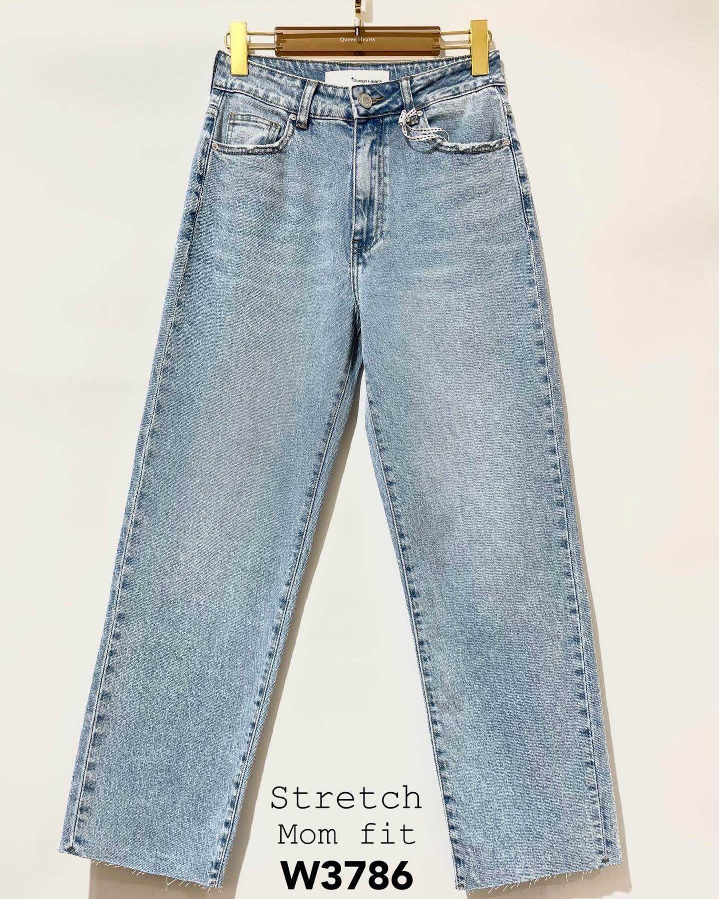 Queen Hearts | Mom jeans Nova Blauw