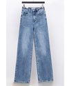 Laulia | Wide leg jeans Flo-3 Blauw