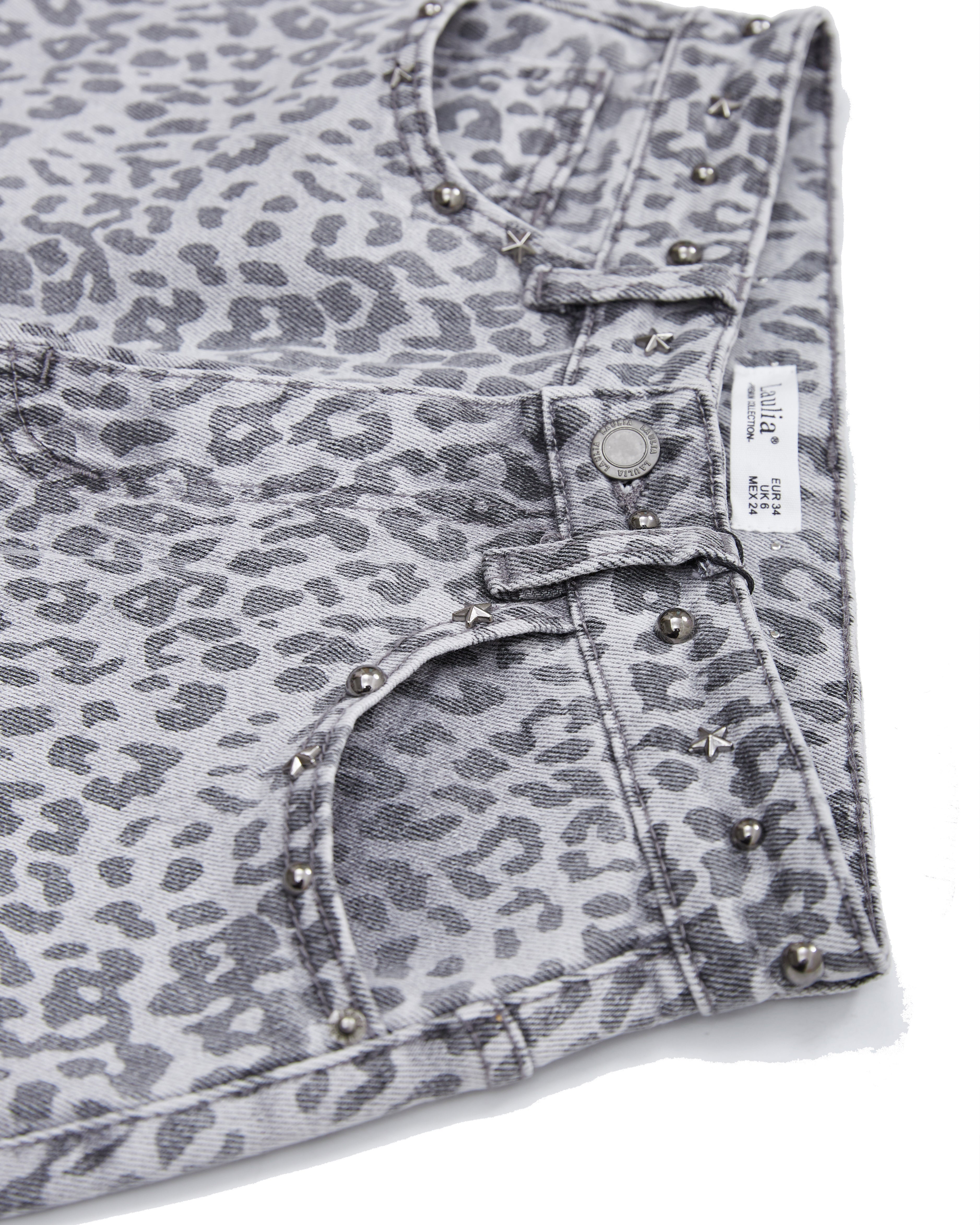 Laulia | Barrel jeans Julie-50 Grijs