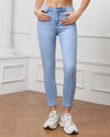 Hello Miss | Skinny jeans Cecile-6 Lichtblauw