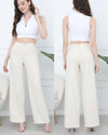Laulia | Wide leg jeans Yinn-17 Beige