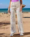 Ana & Lucy | Wide leg jeans Noe-W Beige