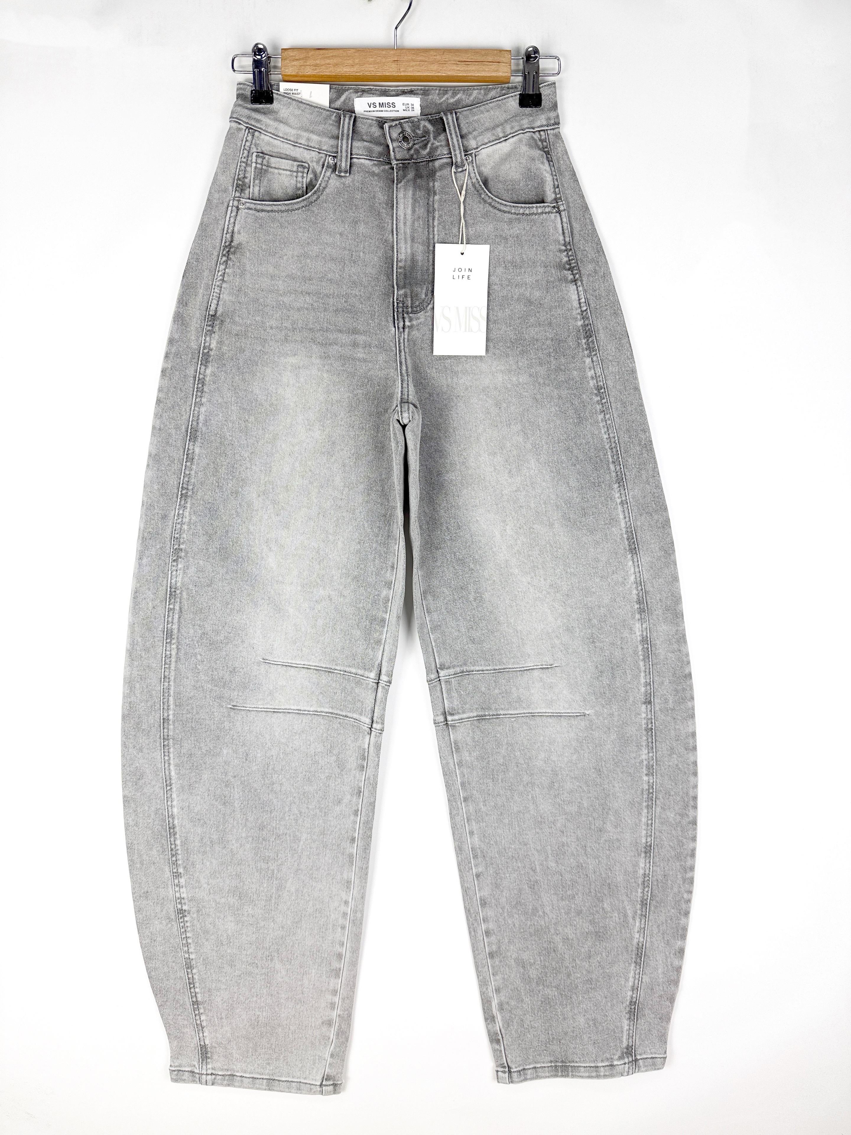 VS Miss | Barrel jeans Lotte Grijs