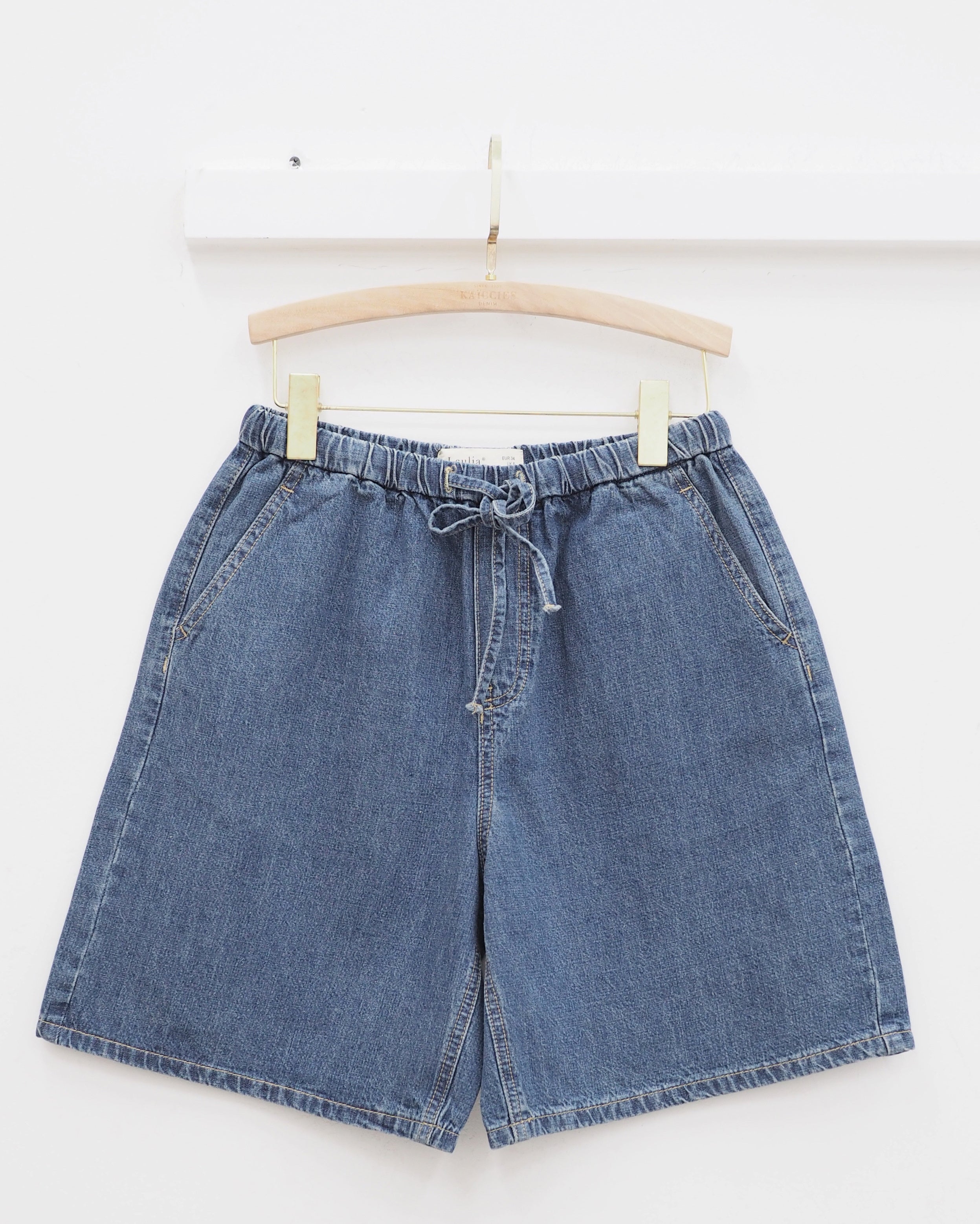 Laulia | Denim short Chloe Blauw