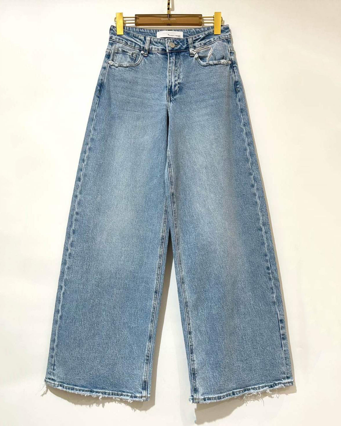 Queen Hearts | Wide leg jeans Joanna Blauw