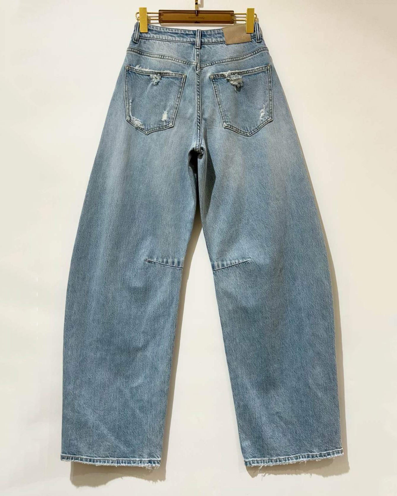 Queen Hearts | Barrel jeans Milly Lichtblauw