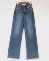 Queen Hearts | Wide leg jeans Nina-9 Donkerblauw