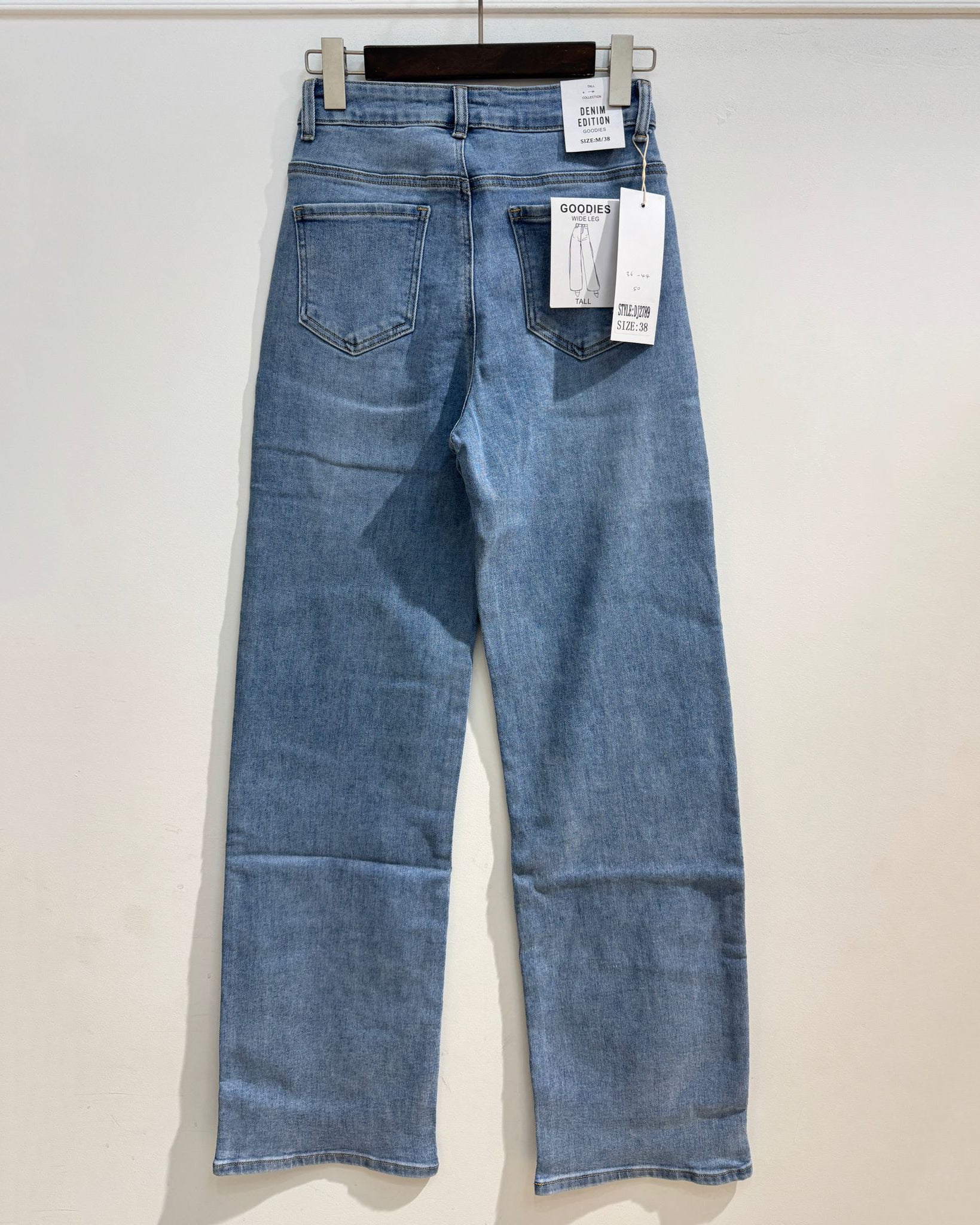 Goodies | Wide leg jeans Minny (TALL) Blauw