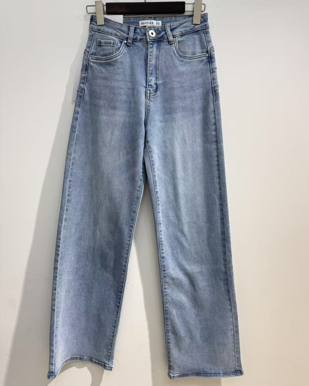 Goodies | Wide leg jeans Rosina Blauw