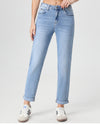 Hello Miss | Mom jeans Lela-8 Lichtblauw