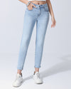Hello Miss | Slim jeans Levie-2 Lichtblauw