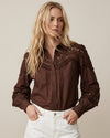 Blouse Lena Bruin