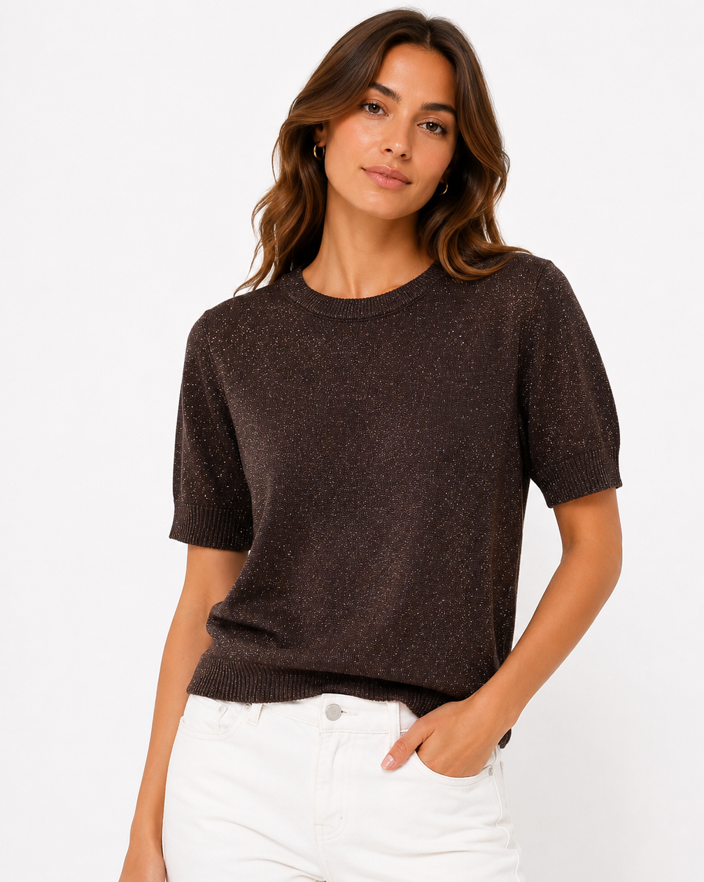 Glitter top Sarah Bruin