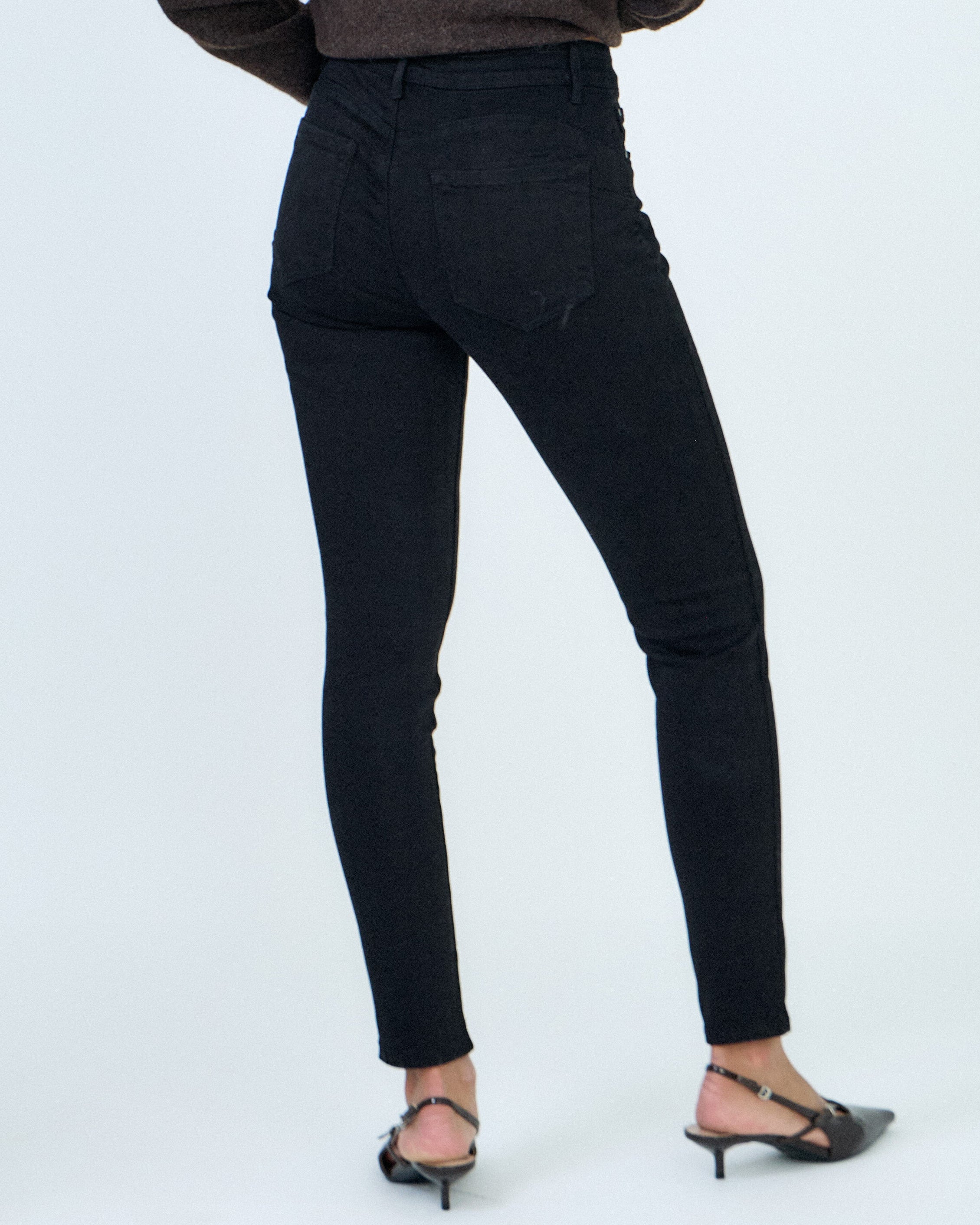 Ana & Lucy | Skinny jeans Melis-A Zwart