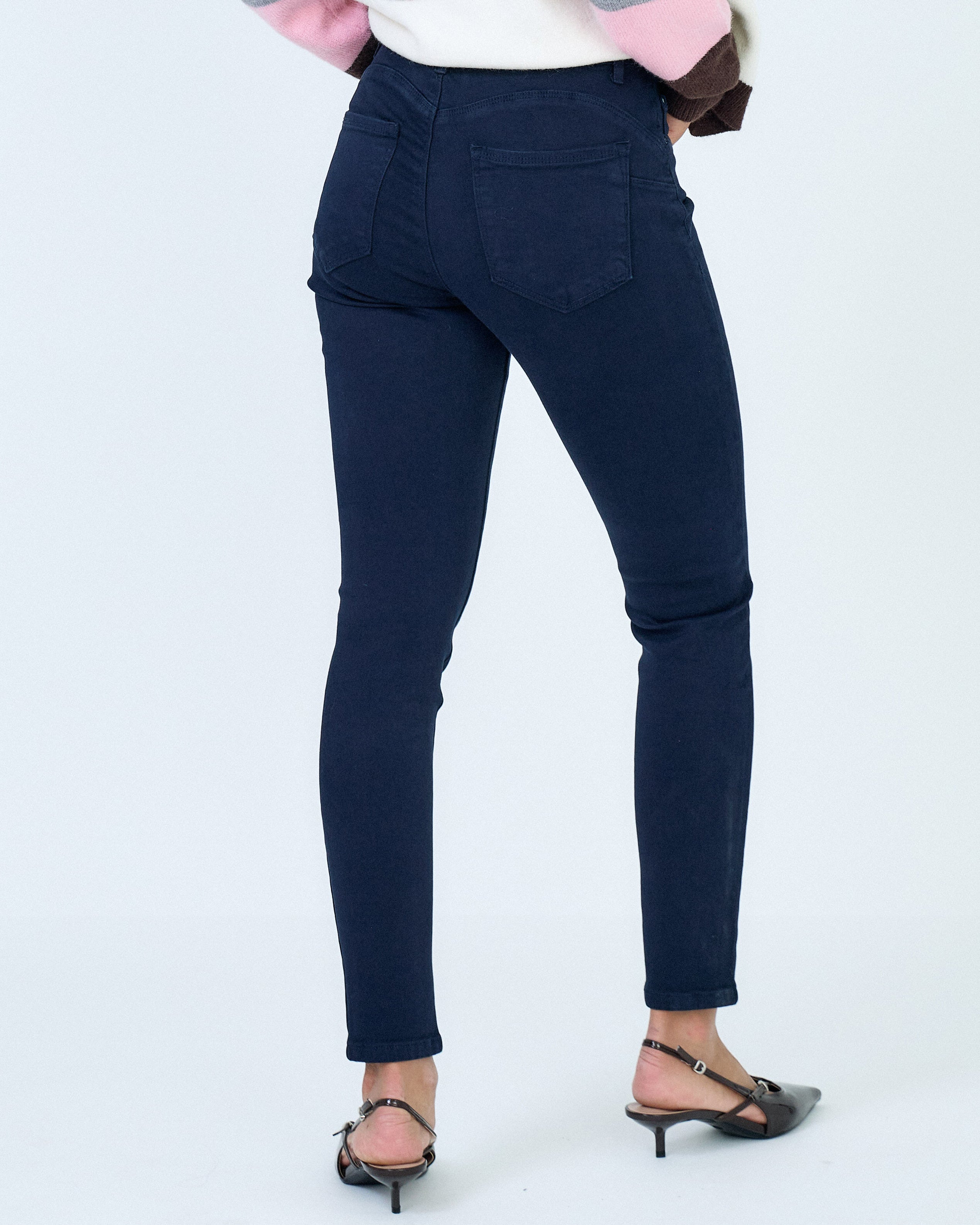 Ana & Lucy | Skinny jeans Lucie-B Donkerblauw