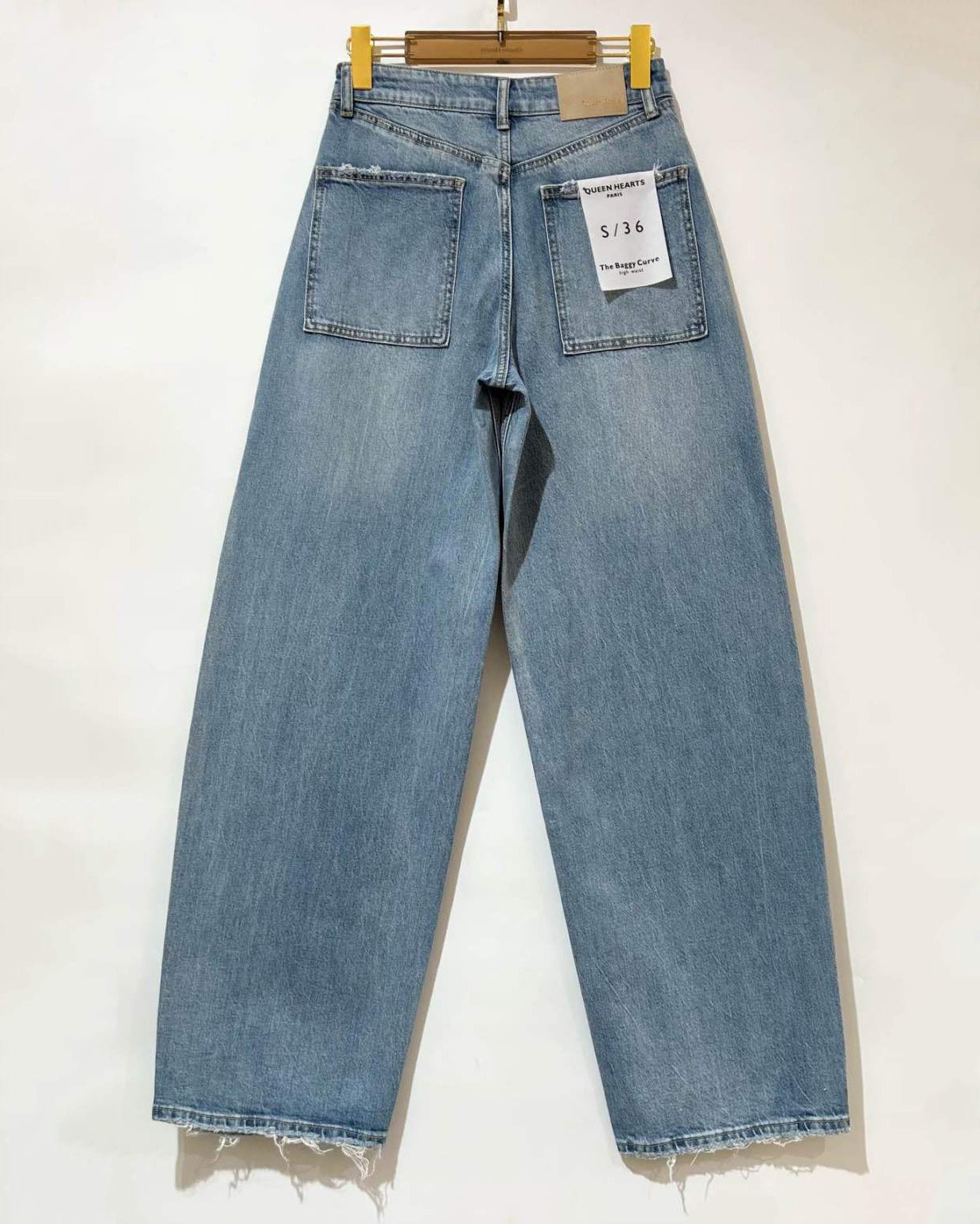 Queen Hearts | Barrel jeans Joy Blauw