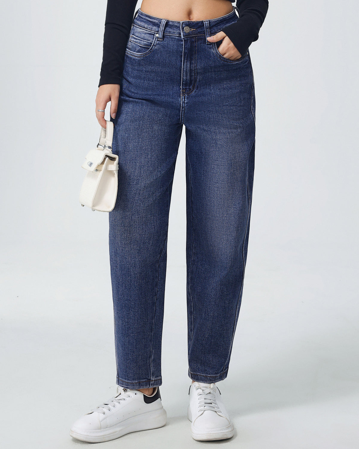 Hello Miss | Ballon jeans Mira-2 Donkerblauw