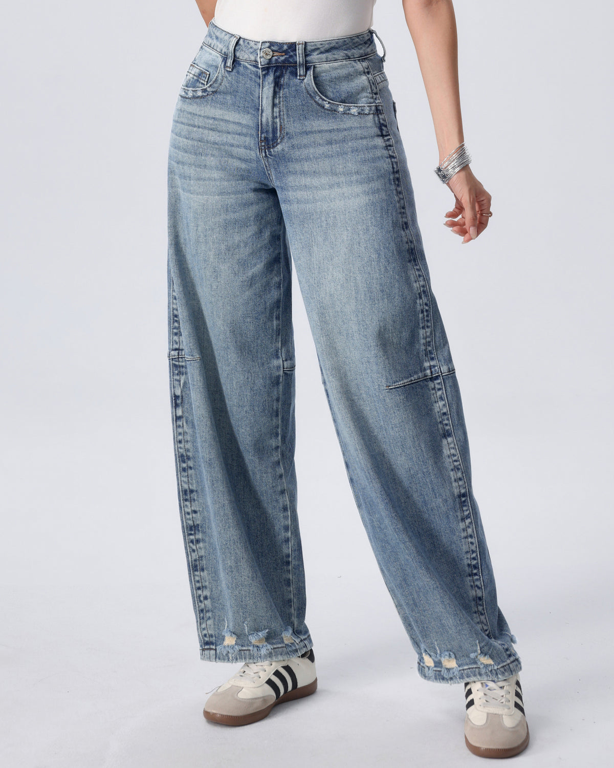 Hello Miss | Ballon jeans Reza Blauw