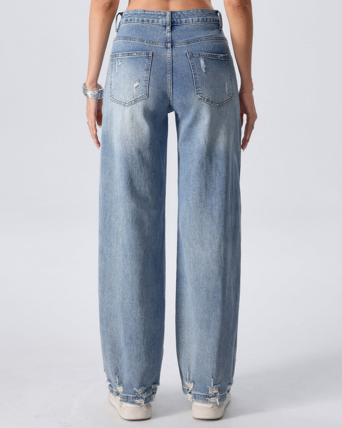Hello Miss | Wide leg jeans Maya Blauw