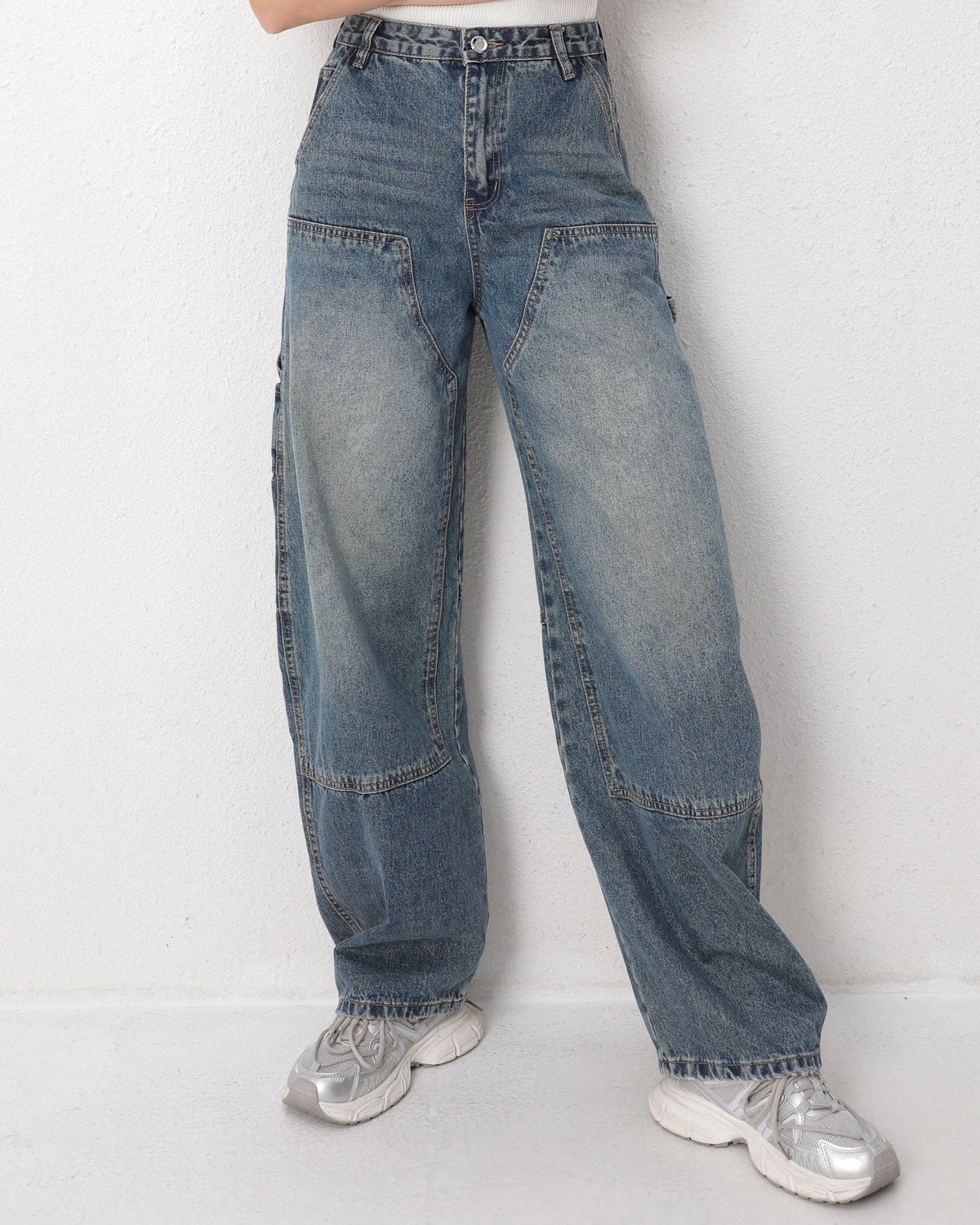SeeSee Paris | Barrel jeans Joline Donkerblauw