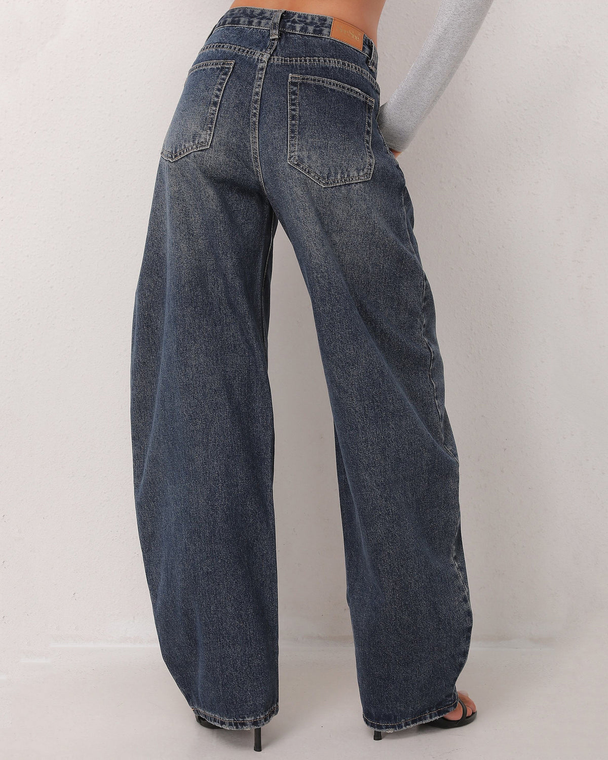SeeSee Paris | Barrel jeans Yaya Donkerblauw