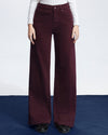 Jewelly| Wide leg jeans Levy-25 Bordeaux