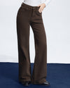 Jewelly | Wide leg jeans Levy-26 Donkerbruin