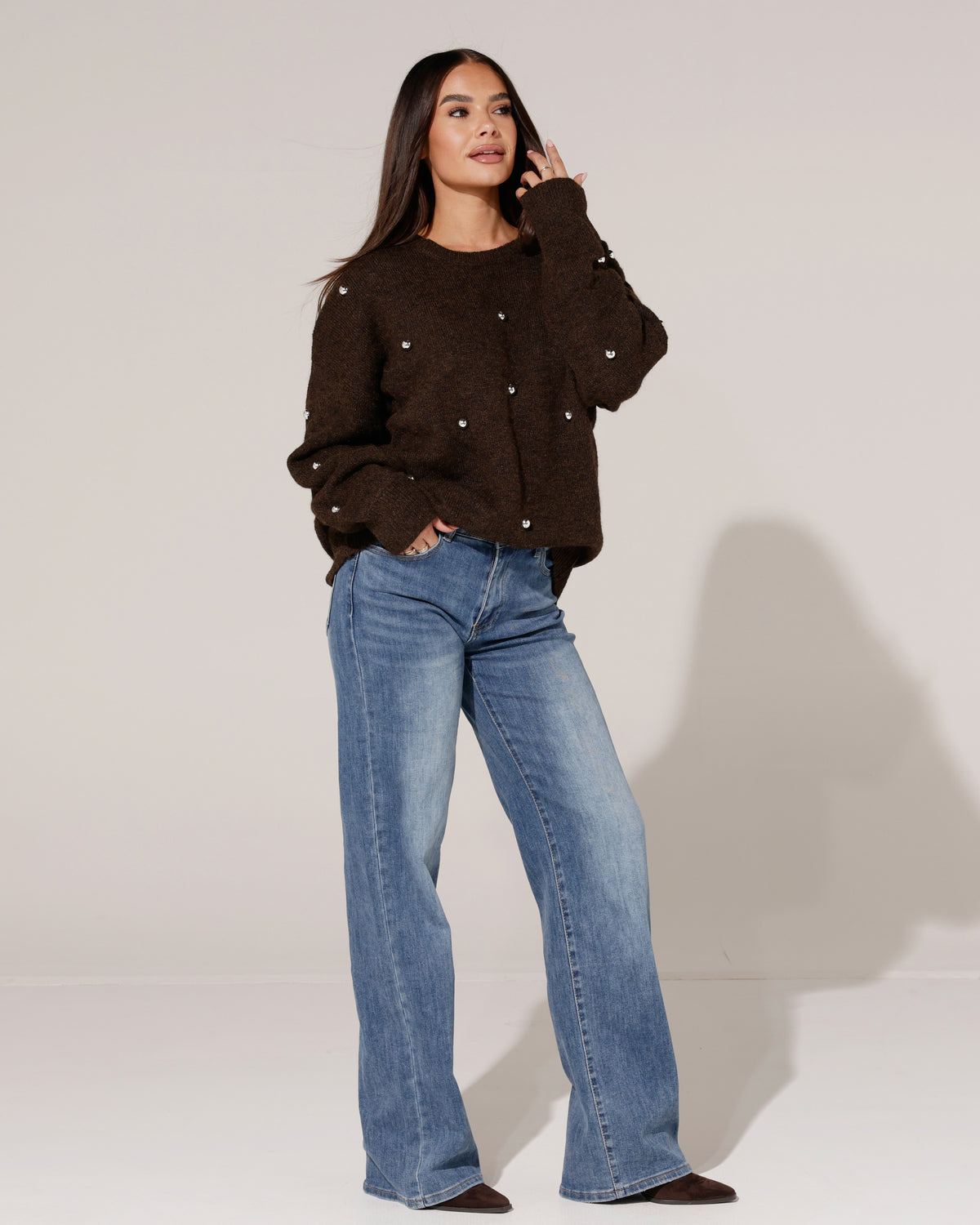 Laulia | Straight jeans TALL Jilly-9 Blauw