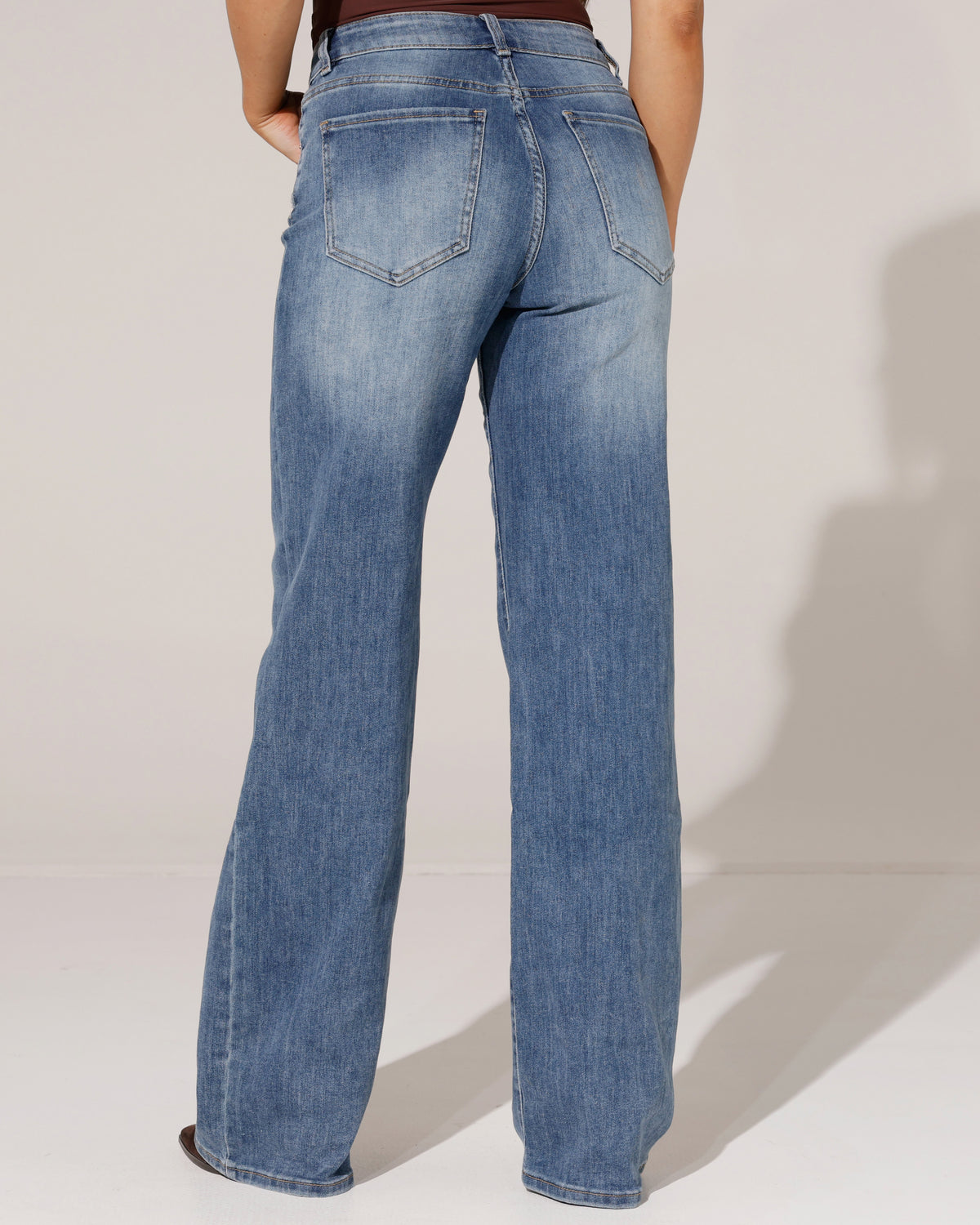 Laulia | Straight jeans TALL Jilly-9 Blauw