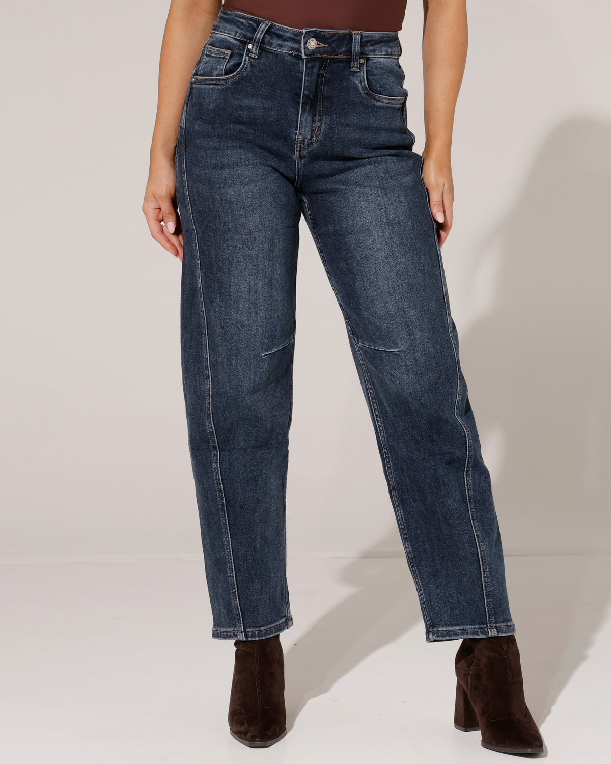 Hello Miss | Ballon jeans Saar-1 Donkerblauw