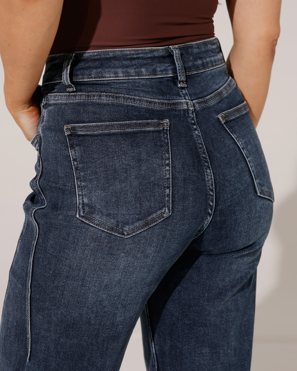 Hello Miss | Ballon jeans Saar-1 Donkerblauw