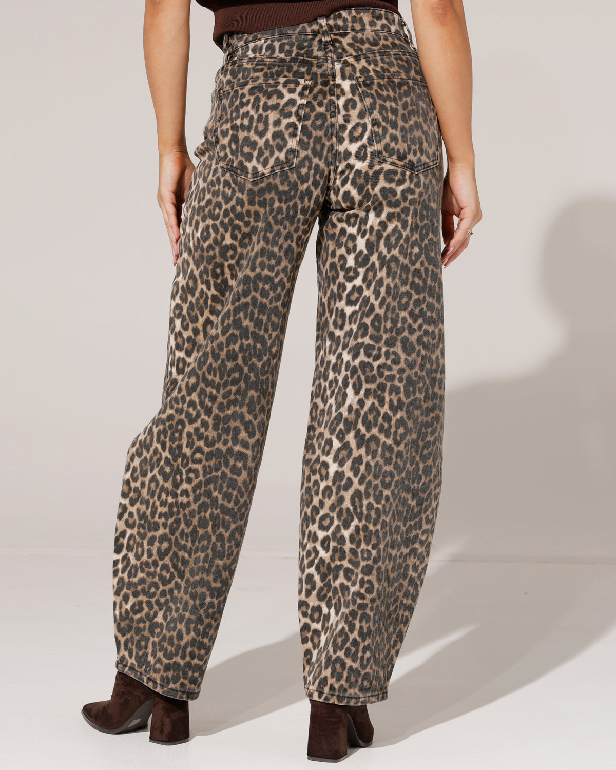 Laulia | Ballon jeans Zoey Panter Bruin