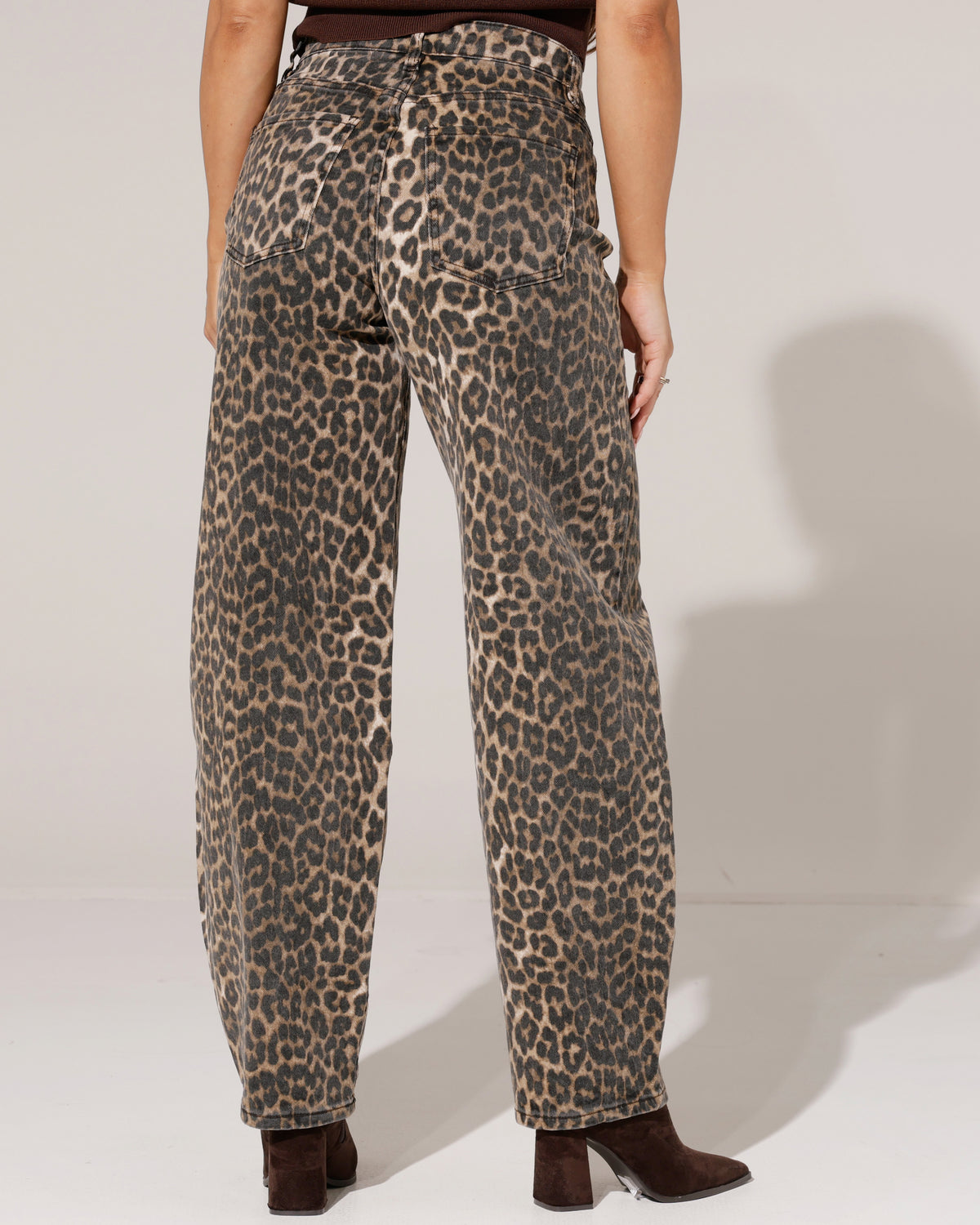 Laulia | Ballon jeans Zoey Panter Bruin