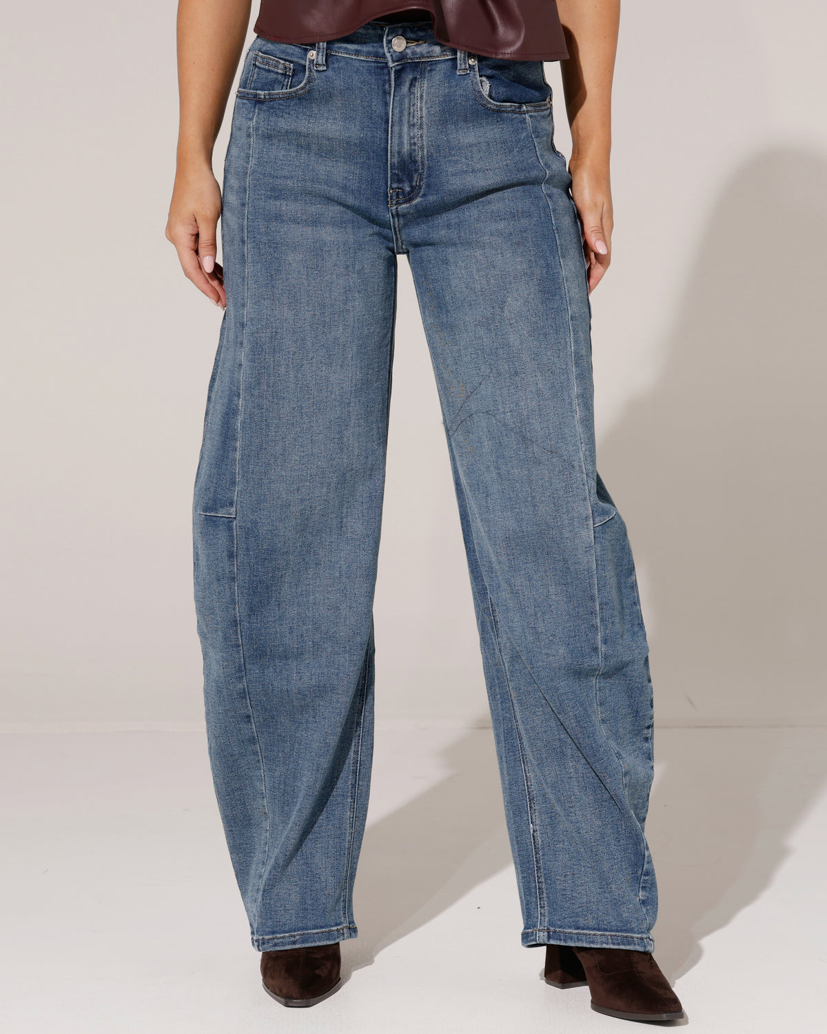 Laulia | Ballon jeans Levina-2 Blauw