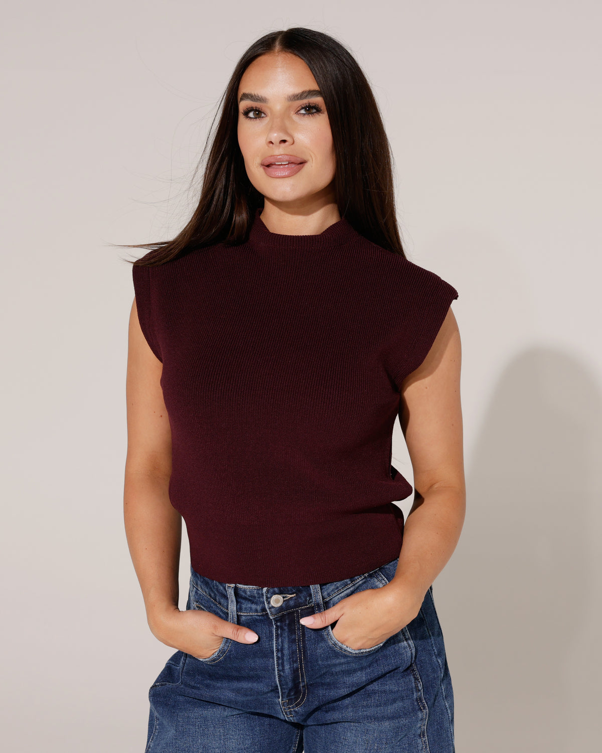 Top Nani Aubergine